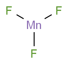 MANGANESE TRIFLUORIDE_分子结构_CAS_7783-53-1)