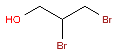 2,3-Dibromopropanol_分子结构_CAS_96-13-9)