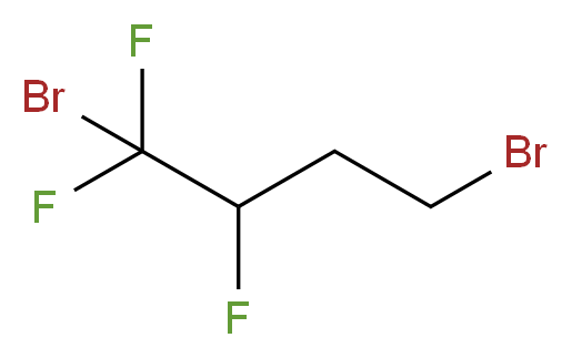 1,4-Dibromo-1,1,2-trifluorobutane 95%_分子结构_CAS_)