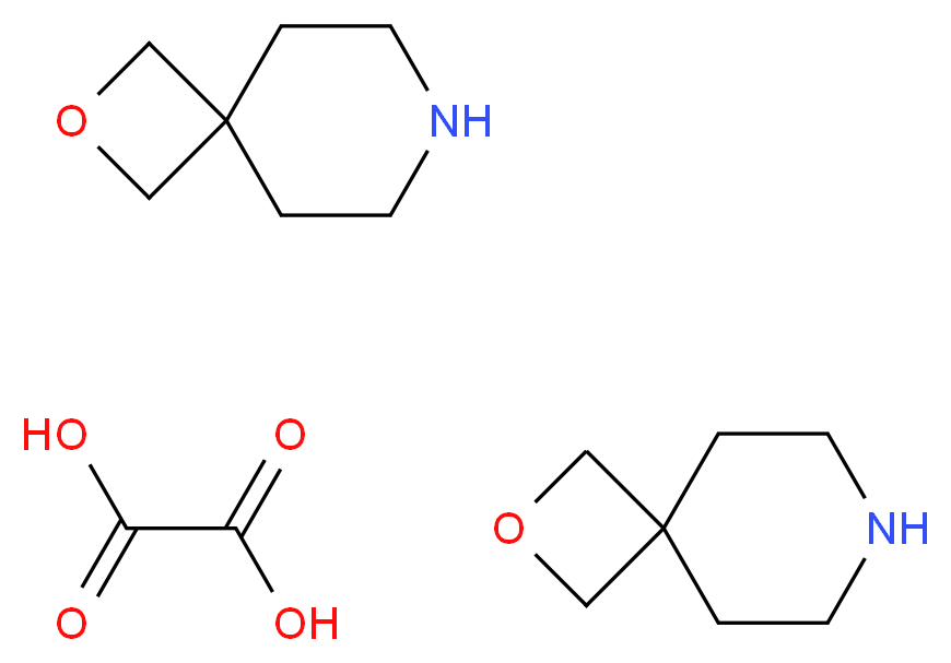 bis(2-oxa-7-azaspiro[3.5]nonane); oxalic acid_分子结构_CAS_1429056-28-9