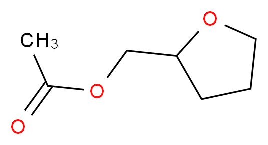 (Tetrahydrofuran-2-yl)methyl acetate_分子结构_CAS_637-64-9)