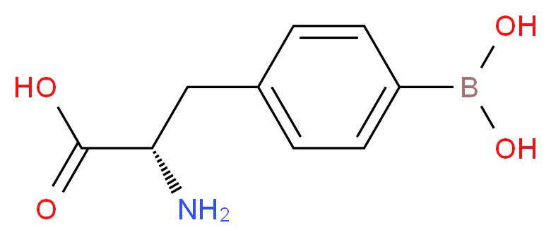 4-BORONO-L-PHENYLALANINE_分子结构_CAS_76410-58-7)