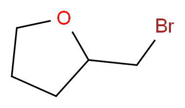 2-(Bromomethyl)tetrahydrofuran 90%_分子结构_CAS_1192-30-9)