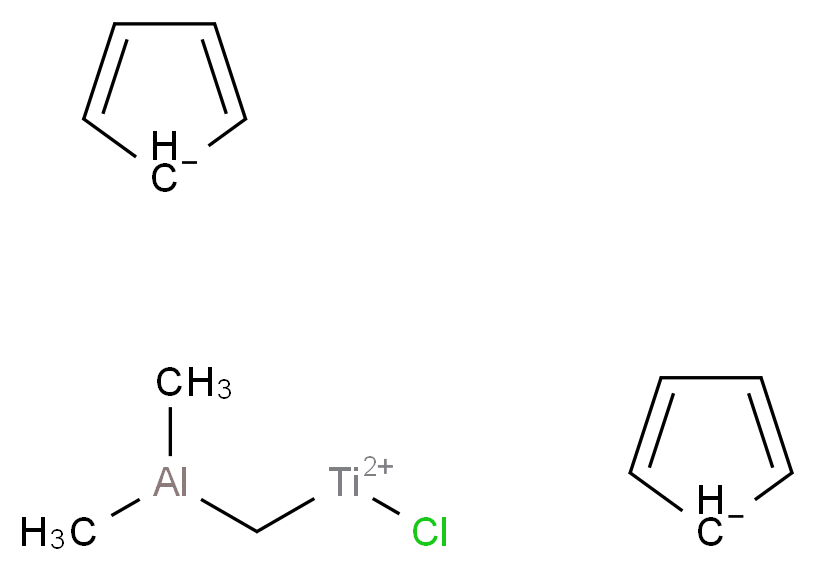 chloro[(dimethylalumanyl)methyl]titaniumbis(ylium); bis(cyclopenta-2,4-dien-1-ide)_分子结构_CAS_67719-69-1