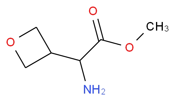 2-(Methoxycarbonylamino)-2-(oxetan-3-yl)acetic acid_分子结构_CAS_1009120-05-1)