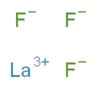 lanthanum(3+) ion trifluoride_分子结构_CAS_13709-38-1