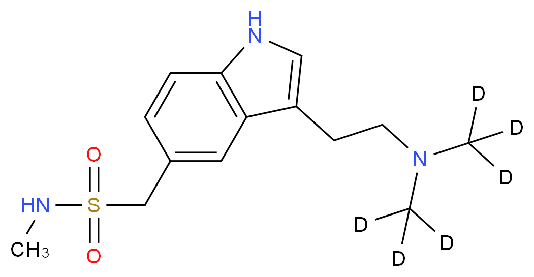 Sumatriptan-d6_分子结构_CAS_1020764-38-8)