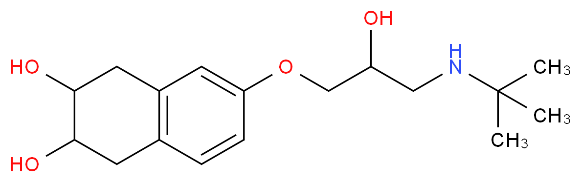 Nadolol_分子结构_CAS_42200-33-9)