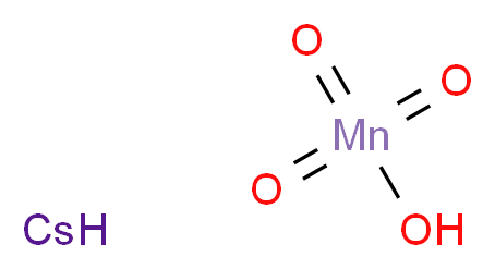 CESIUM PERMANGANATE_分子结构_CAS_13456-28-5)