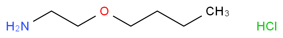 (2-Butoxyethyl)amine hydrochloride_分子结构_CAS_6338-52-9)