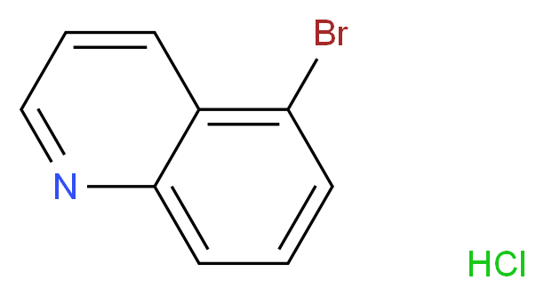 5-Bromoquinoline hydrochloride_分子结构_CAS_421580-26-9)