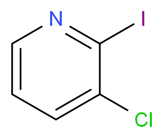 3-Chloro-2-iodopyridine_分子结构_CAS_77332-89-9)