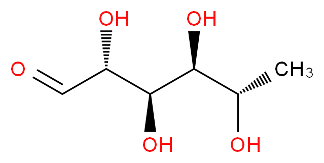 (2R,3R,4S,5S)-2,3,4,5-Tetrahydroxyhexanal_分子结构_CAS_3615-41-6)