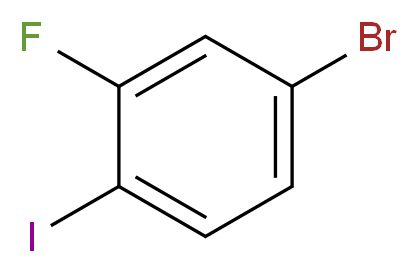 4-Bromo-2-fluoro-1-iodobenzene_分子结构_CAS_105931-73-5)