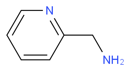 2-Aminomethylpyridine_分子结构_CAS_3731-51-9)