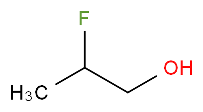 2-fluoropropan-1-ol_分子结构_CAS_3824-87-1