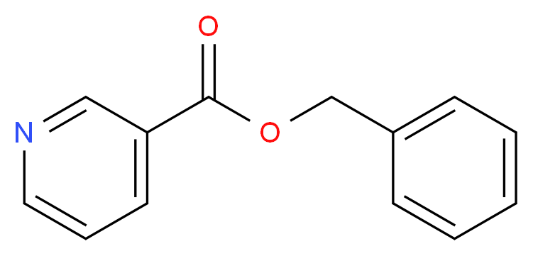 BENZYL NICOTINATE_分子结构_CAS_94-44-0)