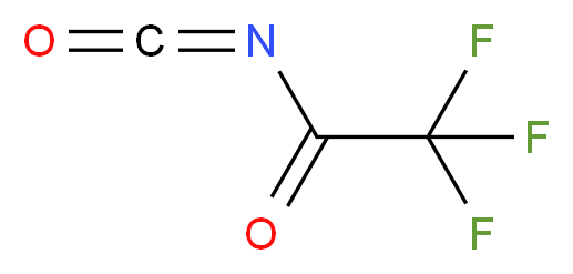 trifluoroethanecarbonyl isocyanate_分子结构_CAS_14565-32-3