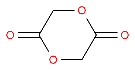 乙交酯_分子结构_CAS_502-97-6)