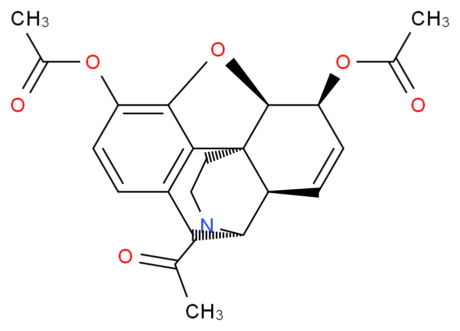 N-Acetylnorheroin_分子结构_CAS_65846-34-6)