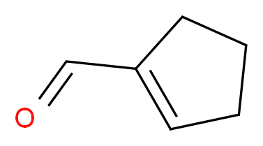 cyclopent-1-ene-1-carbaldehyde_分子结构_CAS_6140-65-4