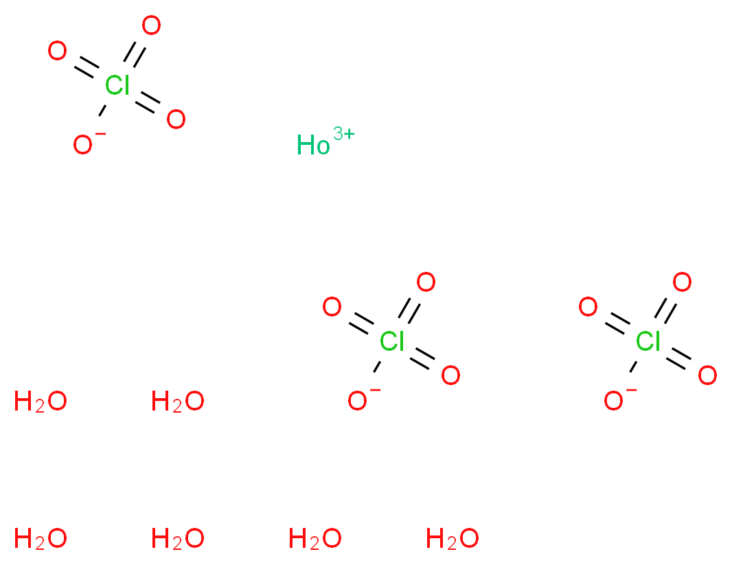 高氯酸钬(III)_分子结构_CAS_14017-54-0)