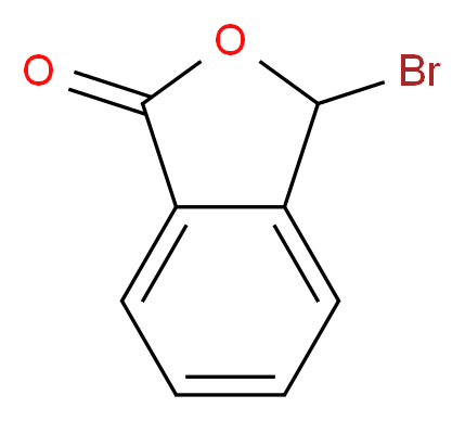 3-bromo-1,3-dihydro-2-benzofuran-1-one_分子结构_CAS_6940-49-4