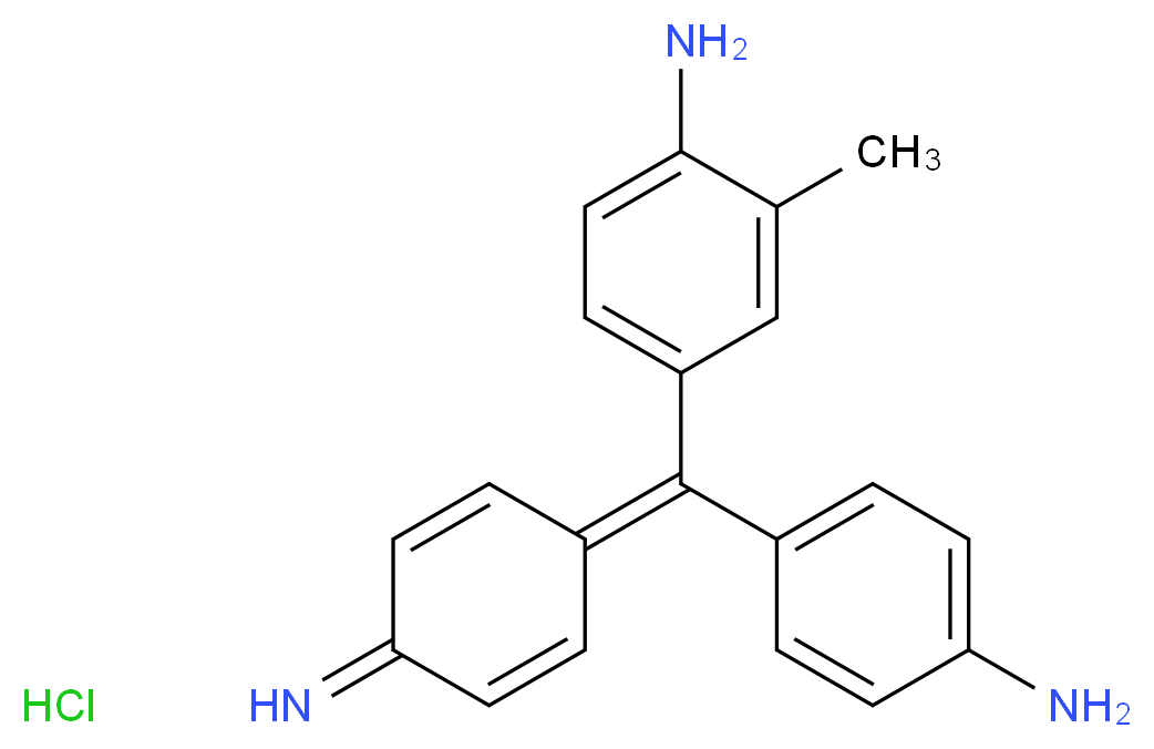 品红 溶液_分子结构_CAS_)