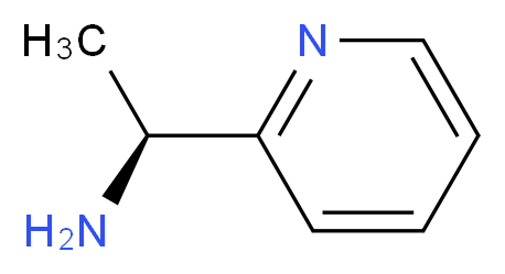 (S)-1-(Pyridin-2-yl)ethanaMine_分子结构_CAS_27854-90-6)