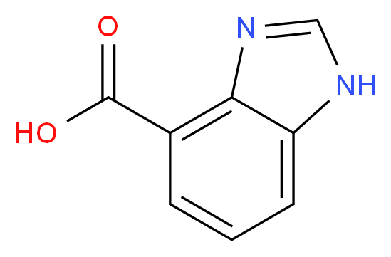 1H-1,3-benzodiazole-4-carboxylic acid_分子结构_CAS_)