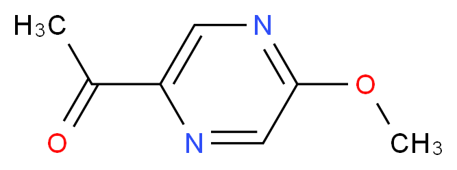 1-(5-methoxypyrazin-2-yl)ethan-1-one_分子结构_CAS_320592-61-8