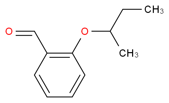 2-(butan-2-yloxy)benzaldehyde_分子结构_CAS_22921-59-1