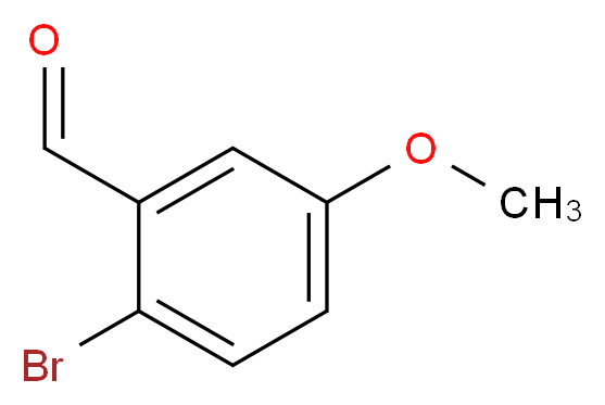 2-溴-5-甲氧基苯甲醛_分子结构_CAS_7507-86-0)