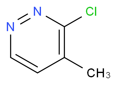 3-chloro-4-methylpyridazine_分子结构_CAS_68206-04-2