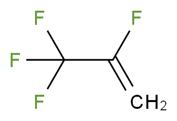 2,3,3,3-Tetrafluoropropene_分子结构_CAS_754-12-1)