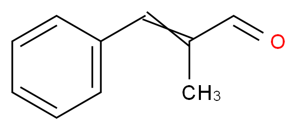 (E)-2-methyl-3-phenylacrylaldehyde_分子结构_CAS_)