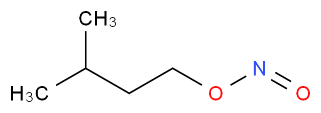 3-methylbutyl nitrite_分子结构_CAS_110-46-3