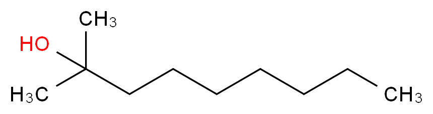 2-methylnonan-2-ol_分子结构_CAS_10297-57-1