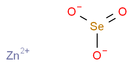 亚硒酸锌_分子结构_CAS_13597-46-1)