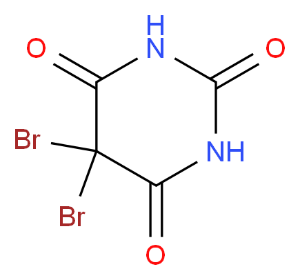 5,5-二溴巴比妥酸_分子结构_CAS_511-67-1)