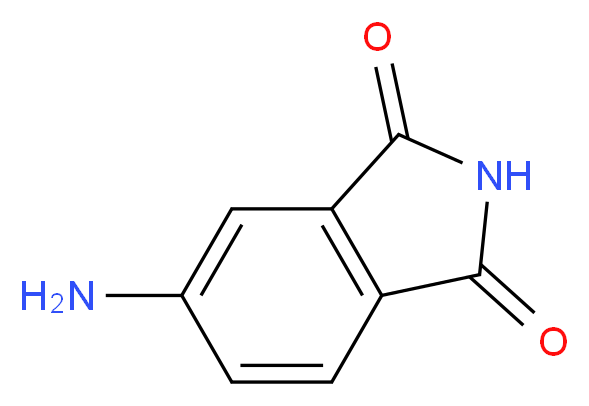 5-Amino-isoindole-1,3-dione_分子结构_CAS_3676-85-5)