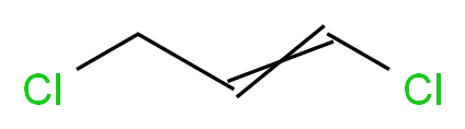 1,3-dichloroprop-1-ene_分子结构_CAS_542-75-6