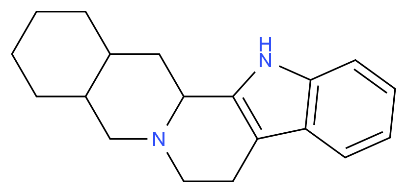 3,13-diazapentacyclo[11.8.0.0<sup>2</sup>,<sup>1</sup><sup>0</sup>.0<sup>4</sup>,<sup>9</sup>.0<sup>1</sup><sup>5</sup>,<sup>2</sup><sup>0</sup>]henicosa-2(10),4,6,8-tetraene_分子结构_CAS_523-06-8