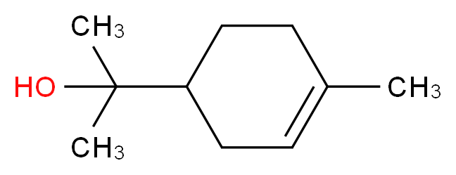 2-(4-methylcyclohex-3-en-1-yl)propan-2-ol_分子结构_CAS_)