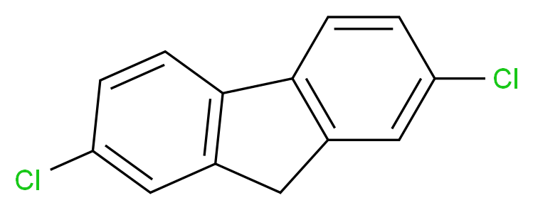 2,7-Dichloro-9H-fluorene_分子结构_CAS_7012-16-0)