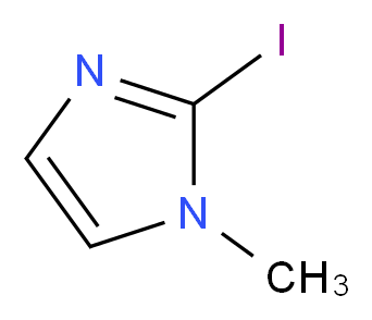 2-碘-1-甲基咪唑_分子结构_CAS_37067-95-1)