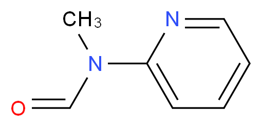 N-甲基-N-(2-吡啶基)甲酰胺_分子结构_CAS_67242-59-5)