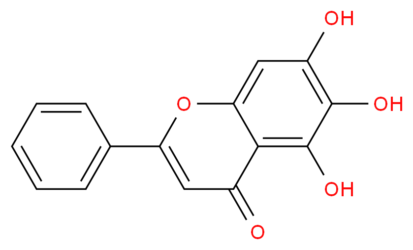 Baicalein_分子结构_CAS_491-67-8)