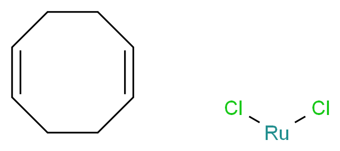 (1,5-环辛二烯)二氯化钌(II)_分子结构_CAS_50982-13-3)