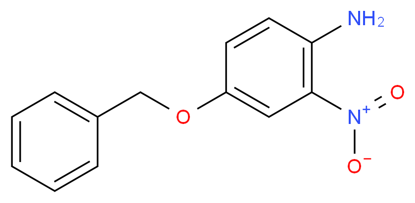 4-Benzyloxy-2-nitroaniline_分子结构_CAS_26697-35-8)